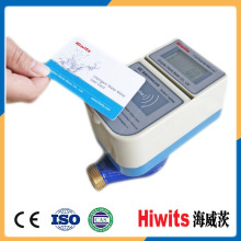 GPRS sistema de latón cuerpo IC tarjeta prepago agua medidor